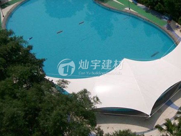 hy590海洋之神检测中心膜结构景观棚 2019新款 01